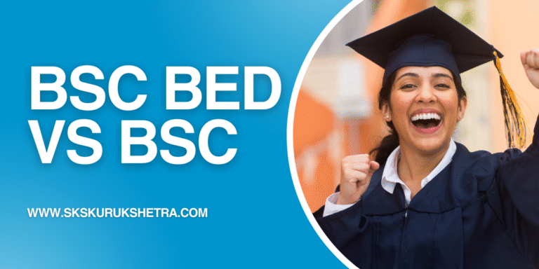 BSc BEd vs BSc