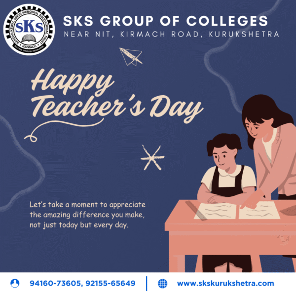 Teacher’s Day Celebration at SKS Group of Colleges